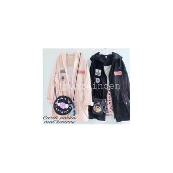 Gambar Jaket Wanita Tunik Blouse Baju Atasan Cardy Parka