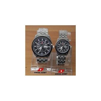 Gambar Jam Tangan Couple Swiss Army Model Exclusive_Kw Super Limited