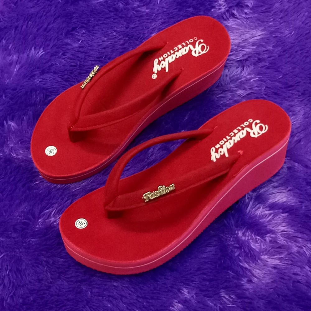 Jayasinar Sandal Wedges Jepit Model Terbaru