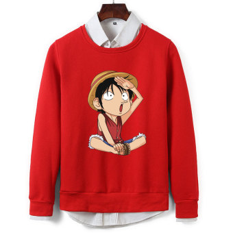 Harga Jepang remaja musim semi baru kemeja pullover sweater (Merah
Kecil Luffy) Online Review