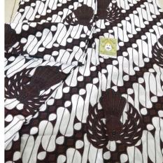 Kain Batik Parang Barong Garuda Putih Bahan Katun Primisima Halus Baik Untuk Kebaya Jarik Garudo Seserahan Khas Jogja Manten Jarit Pernikahan Jawa Grosir Halus Seragam Batik Bahan Kemeja Rok Lilit Setelan Hitam Coklat Tua Panjang 2 Meter