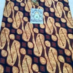 Kain Batik Parang Coklat Gading Sogan Jarik Kebaya Manten Seserahan Kain Halus 2 Meter