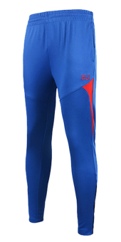 Gambar Kebugaran Kasual Trek Dan Lapangan Untuk Menutup Joging Celana Panjang Celana Pelatihan Sepak Bola (Warna biru dengan Hong) (Warna biru dengan Hong)