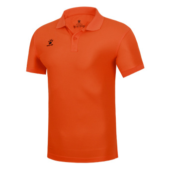 Gambar Kelme musim panas kerah t shirt (Oranye terang pria) (Oranye terang pria)