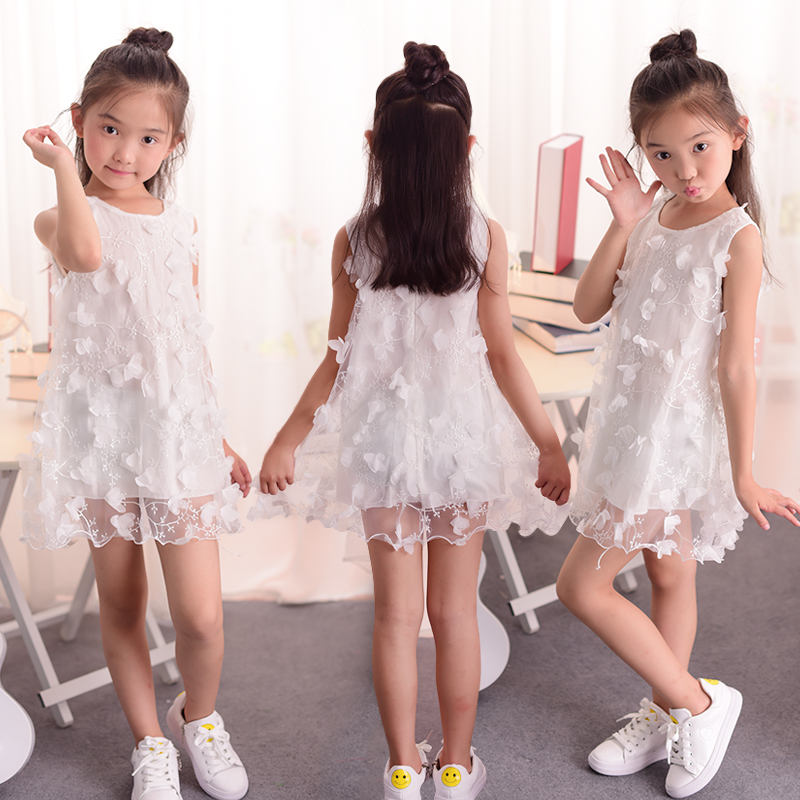 Review of Korea Fashion Style Baru Gadis Kecil Putri Rok Gadis Berpakaian Gaun .