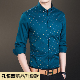 Kemeja Pria Model Tipis Lengan Pendek Ukuran Besar Membentuk Tubuh Santai Versi Korea (Langit biru. Source · Periksa Peringkat Korea Fashion Style Slim ...