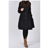 Korea Modis Wanita Plus Wol Jaket Mantel Musim Gugur Musim Dingin Wanita Wanita Plus Cape Mantel Mantel Kasual Tombol Jaket- Internasional Januari 2019 - 2 Korea Modis Wanita Plus Wol Jaket Mantel Musim Gugur Musim Dingin Wanita Wanita Plus Cape Mantel Mantel Kasual Tombol Jaket- internasional - 2