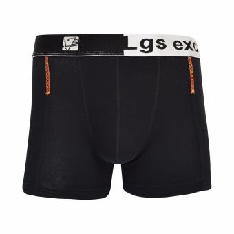 Gambar LGS Underwear   LEBX 002.664.1H Boxer   1 pcs   Hitam   Celana Dalam Pria