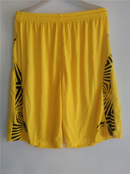Gambar LINING aapd025 2 model laki laki seri celana pendek (Kuning)