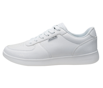 Gambar LINING aglm016 nyaman musim gugur baru bernapas BayMini sepatu sepatu (Dasar putih)