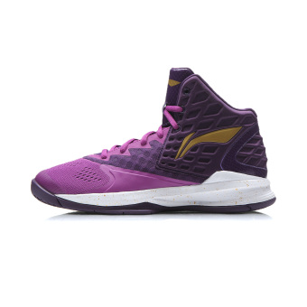 Gambar LINING Anak anak Profesional Pertandingan Sepatu Sepatu Anak (Roma Purple Crown ungu)