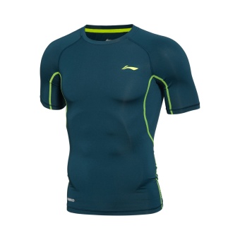 Gambar LINING Asli Kebugaran Pakaian (AUDL039 6 Dai biru) (AUDL039 6 Dai biru)