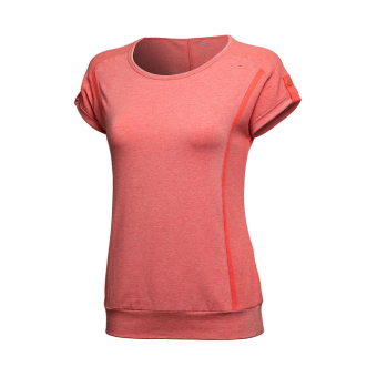 Gambar LINING atsh086 3 cahaya seri perempuan lengan pendek t shirt (Seperti gambar)