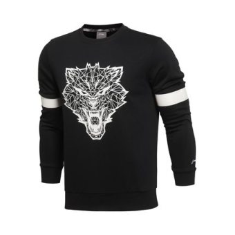 Harga LINING kasual asli baru musim gugur pria sweater tidak ada cap (
2 New dasar hitam) Online Terbaru