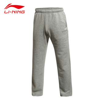 Gambar LINING musim semi dan musim gugur basket seri Slim celana olahraga laki laki celana panjang celana (Bunga berwarna abu abu)