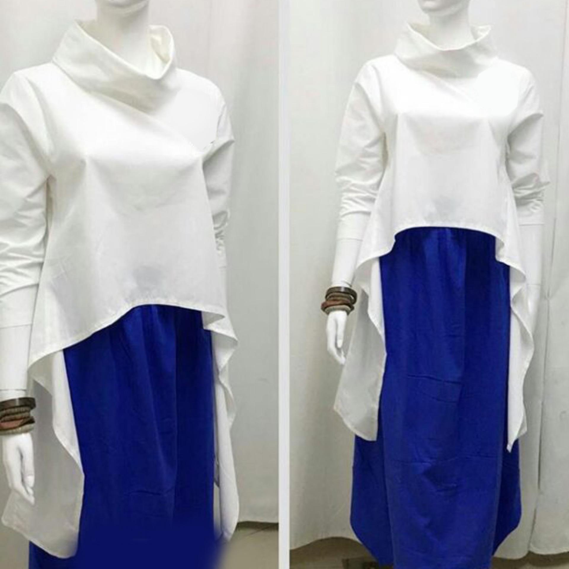 mamamia collection - blouse mermaid white mamamia collection - blouse mermaid white