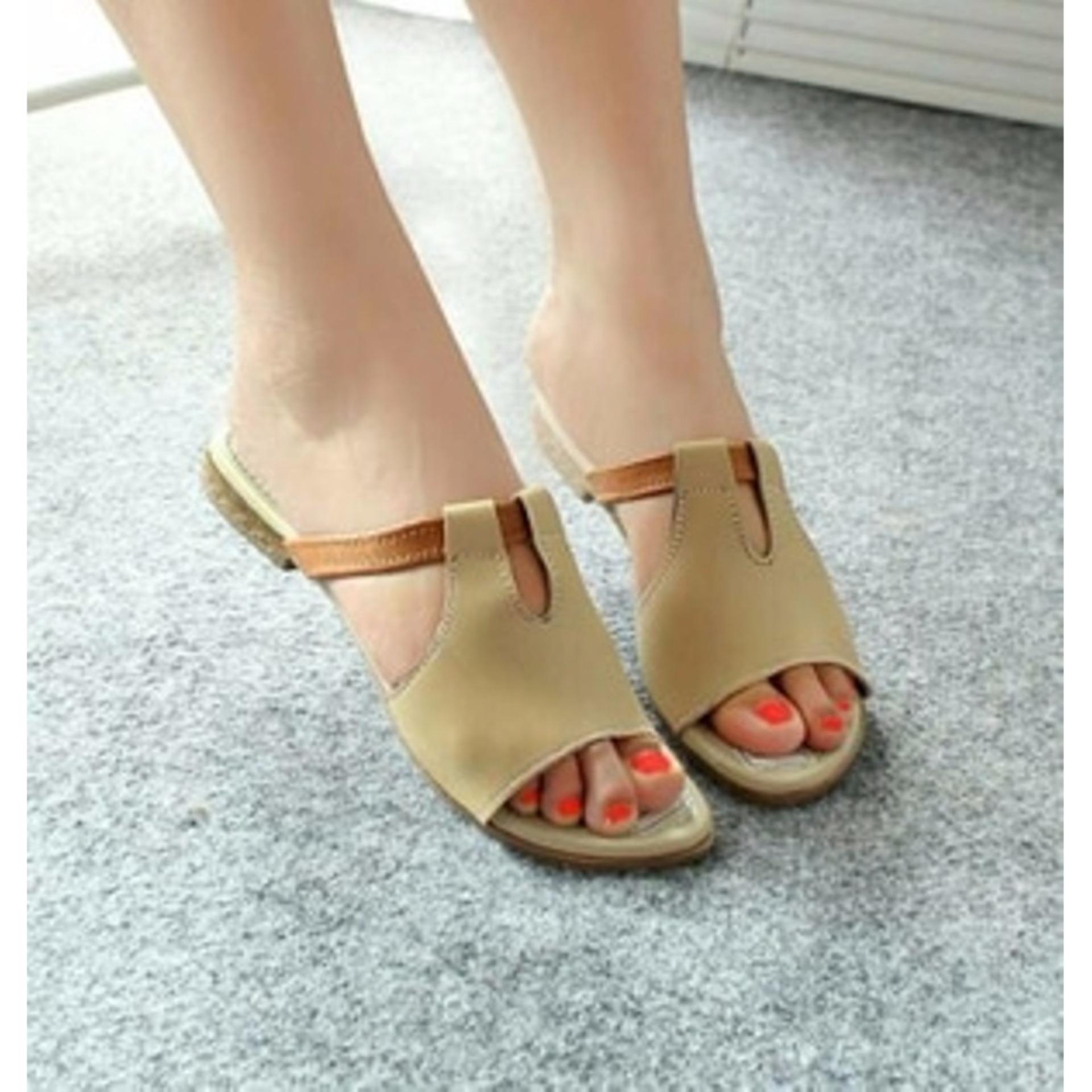 Marlee Sendal Santai Cream JJT-05