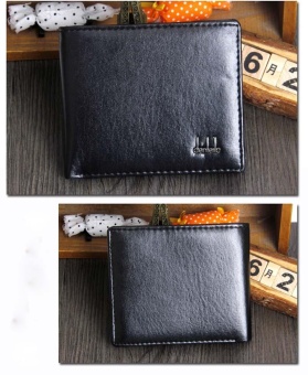 Men Bifold Business Leather Wallet ID Credit Card Holder Purse Pockets BK - Black - Intl Pebruari 2019 - 2 Men Bifold Business Leather Wallet ID Credit Card Holder Purse Pockets BK - Black - intl - 2