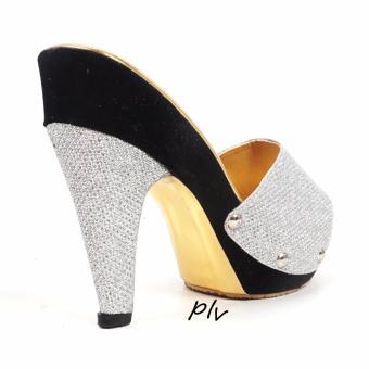 Moya Pump Shoes Toe High Heels Glitter MD02 - Silver November 2018 - 3 Moya Pump Shoes Toe High Heels Glitter MD02 - Silver - 3