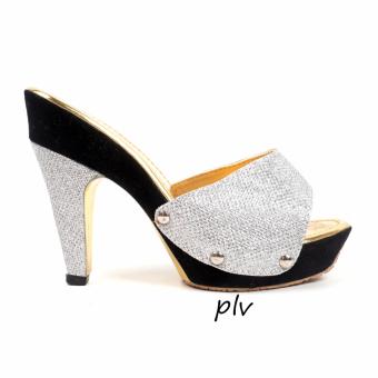 Moya Pump Shoes Toe High Heels Glitter MD02 - Silver November 2018 - 2 Moya Pump Shoes Toe High Heels Glitter MD02 - Silver - 2