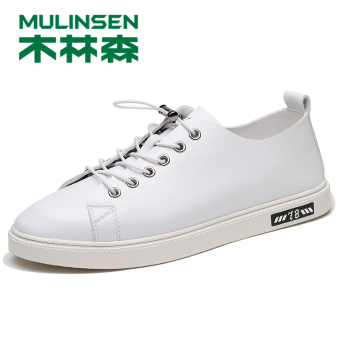 Gambar MULINSEN Korea Fashion Style pria dan musim gugur baru pasang sepatu sepatu pria (Yu Yue 23179072 putih)