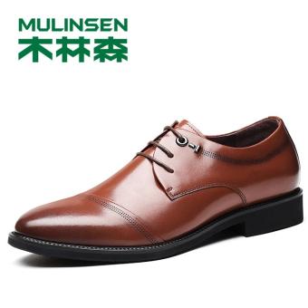 Gambar MULINSEN musim gugur pria dress bisnis sepatu, sepatu pria (Q8171325 coklat)