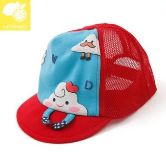 Harga Musim panas pria dan wanita jala topi anak topi (Ukuran (hat
sekitar 47 53 cm) (ADA Velcro strip) + XYDU jala topi biru) Online
Terjangkau