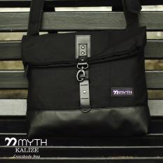 MYTH Kalize Crossbody Bag/ Tas Selempang Wanita/ Tas Selempang Pria/ Tas Anak Sekolah/ Tas Kerja/ Tas Canvas/ Tas Anak Muda/ Tas Tali/ Model Tas/ Tas Terbaru/ Tas Kuliah/ Tas Seminar/ Tas Simple/ Tas Lipat