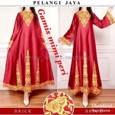 New Collection Dan Terlaris Saat Ini Gamis Mimiperi Marun Original Brand Pelangi Jaya