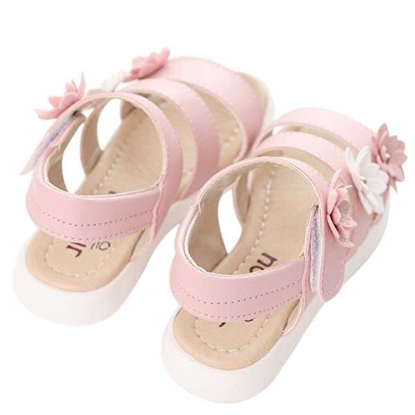 ... New sandal bunga-bunga panas musim Girl mode her dansa Princess(Berwarna Merah muda ...