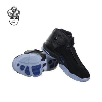 Gambar Nike Air Penny IV Retro Basketball Shoes Black   Black Blue864018 001   intl