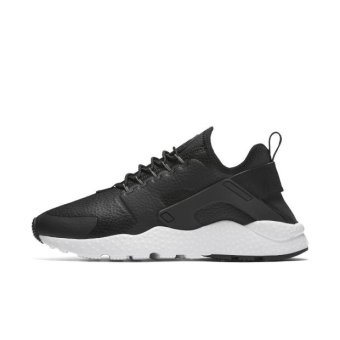 Gambar NIKE WOMEN AIR HUARACHE RUN ULTRA PRM SHOE BLACK 859511 001 US5.5 8.5 11    intl