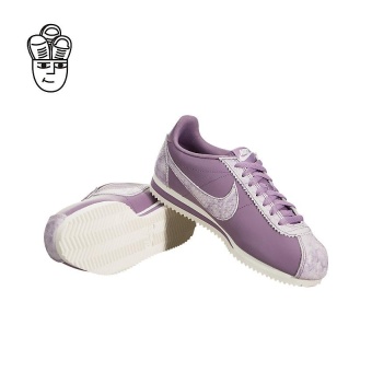 Gambar Nike Women s Classic Cortez Premium Retro Running Shoes Violet Dust  Sail 905614 500   intl