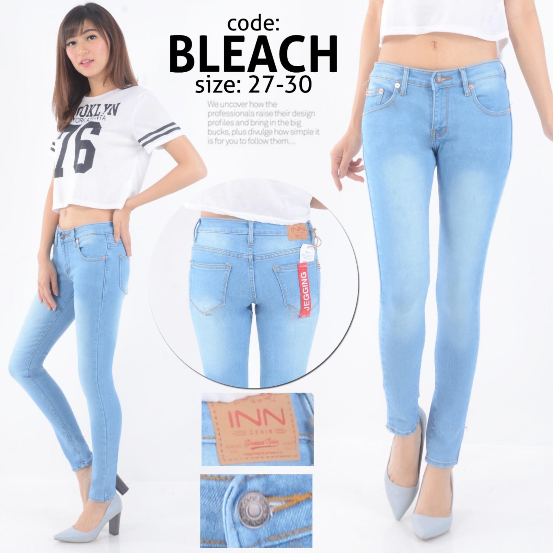 Nusantara Jeans Celana Panjang Wanita Model Skinny Street Berbahan Denim Bagus Jahitan Rapi Murah - bLIZ