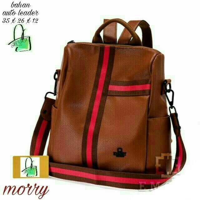 NWF TAS RANSEL MULTIFUNGSI BACKPACK TAS PUNGGUNG SHOULDER BAG WANITA TAS RANSEL WANITA TAS RANSEL MORRY