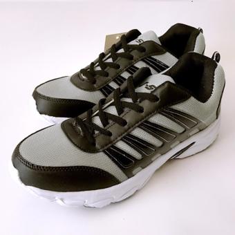 Onemarkets Sepatu Olahraga Cowok/ Sepatu Lari Pria - Abu-abu April 2018 - 3 Onemarkets Sepatu Olahraga Cowok/ Sepatu Lari Pria - Abu-abu - 3
