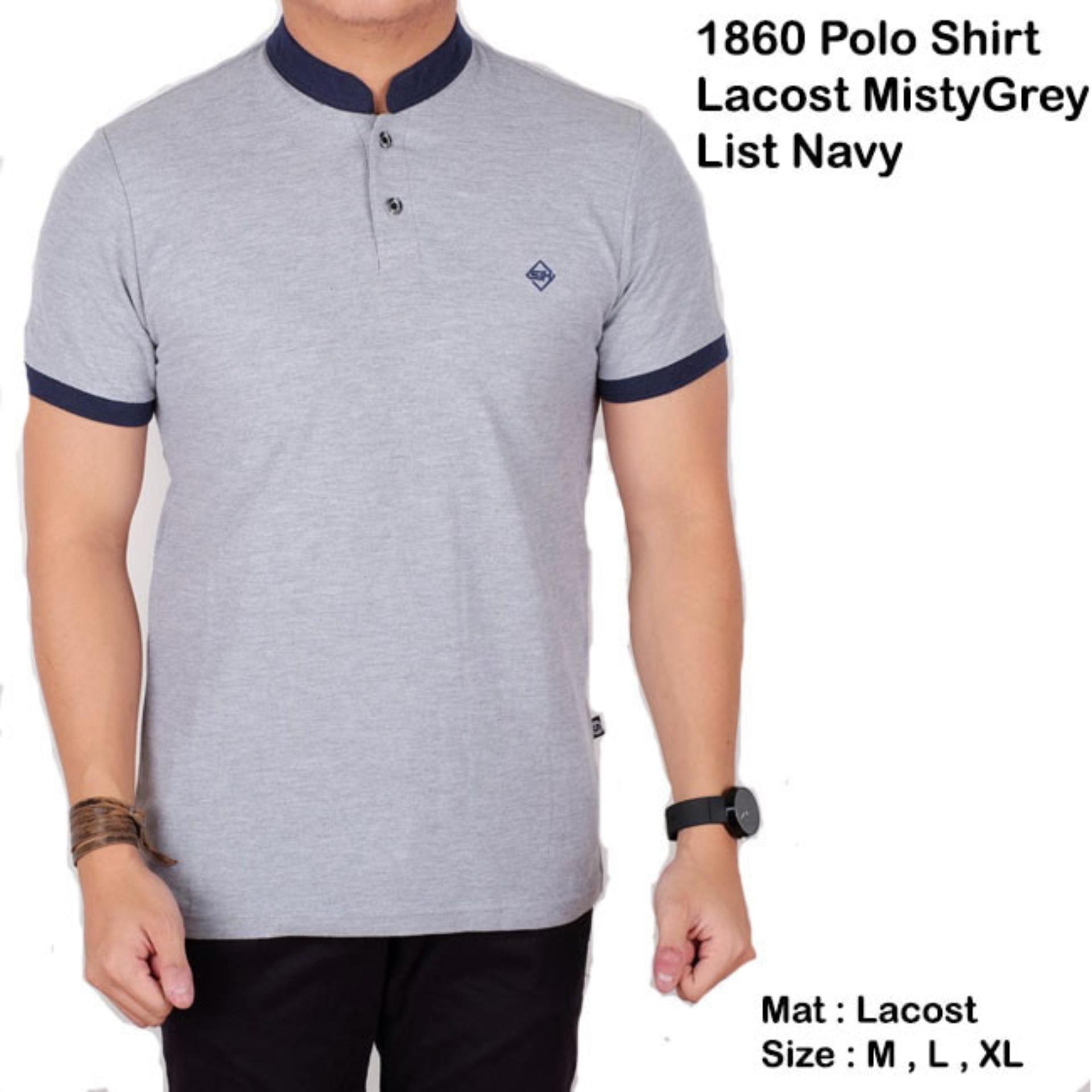 HEMAT the most Kaos Polo Shirt  Sanghai kombinasi  2 warna 