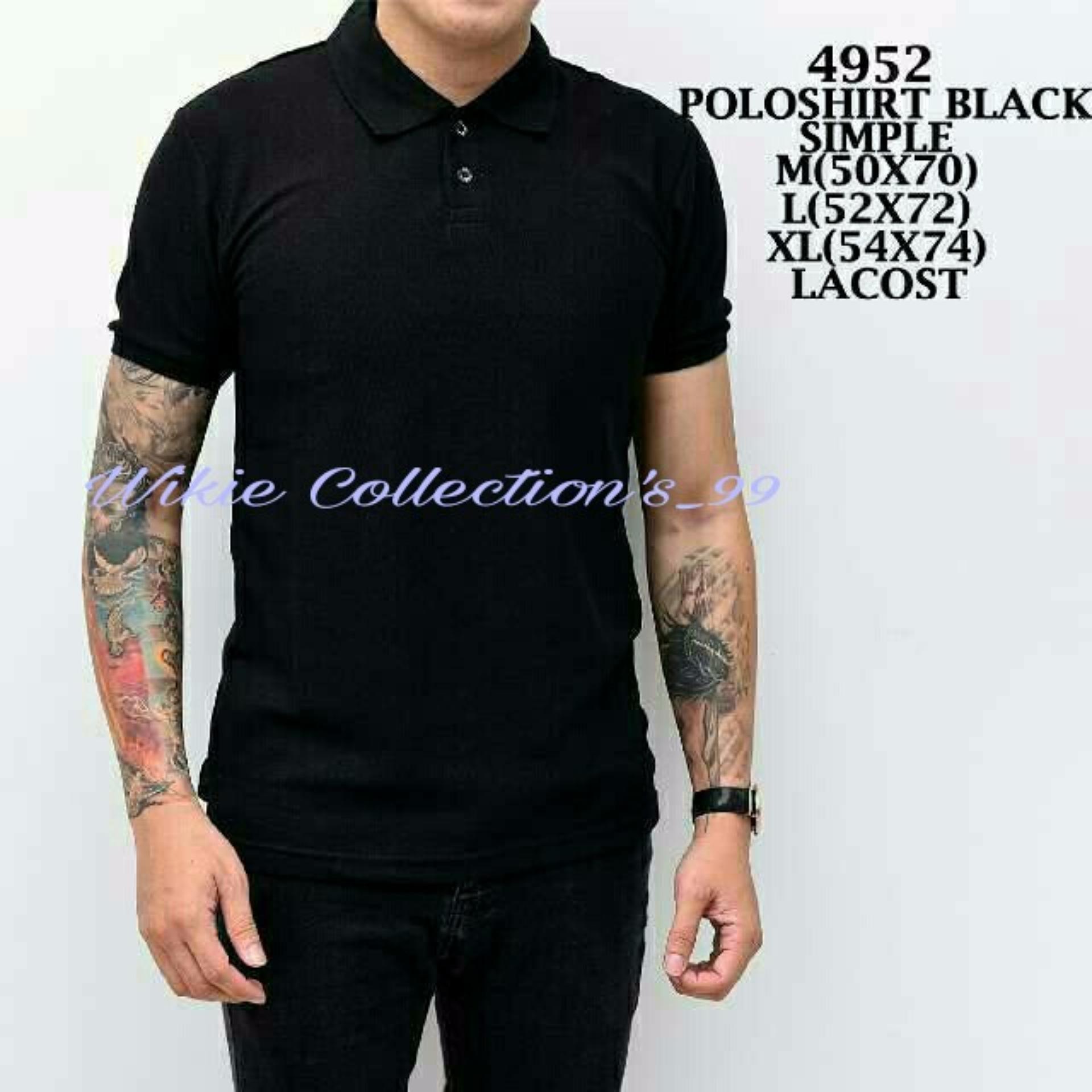 Polos Shirt Polos M L XL Lengan Pendek Kaos Kerah Pakaian Berkerah Atasan Pria Wanita Cewe Cowo Lacos Pique Lacost Fashion Simple Keren Simpel Formal Casual Korean Bagus Murah