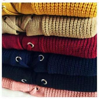 Gambar Promo Murah !! Premium Aluma Cardigan Sweater Kardigan Rajut