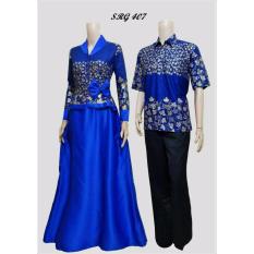 Promosi Batik Couple / Gamis Batik Couple Srg 407 murah