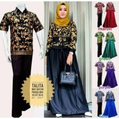 Promosi Batik Couple Gamis Talita murah