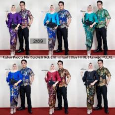 promosi GARANSI TERMURAH !!! Batik Couple Lonceng D2189 murah