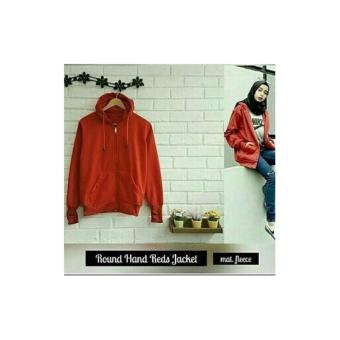 Gambar ROUNDHAND JAKET (RED)  JAKET MURAH  JAKET KEREN  JAKET GAUL