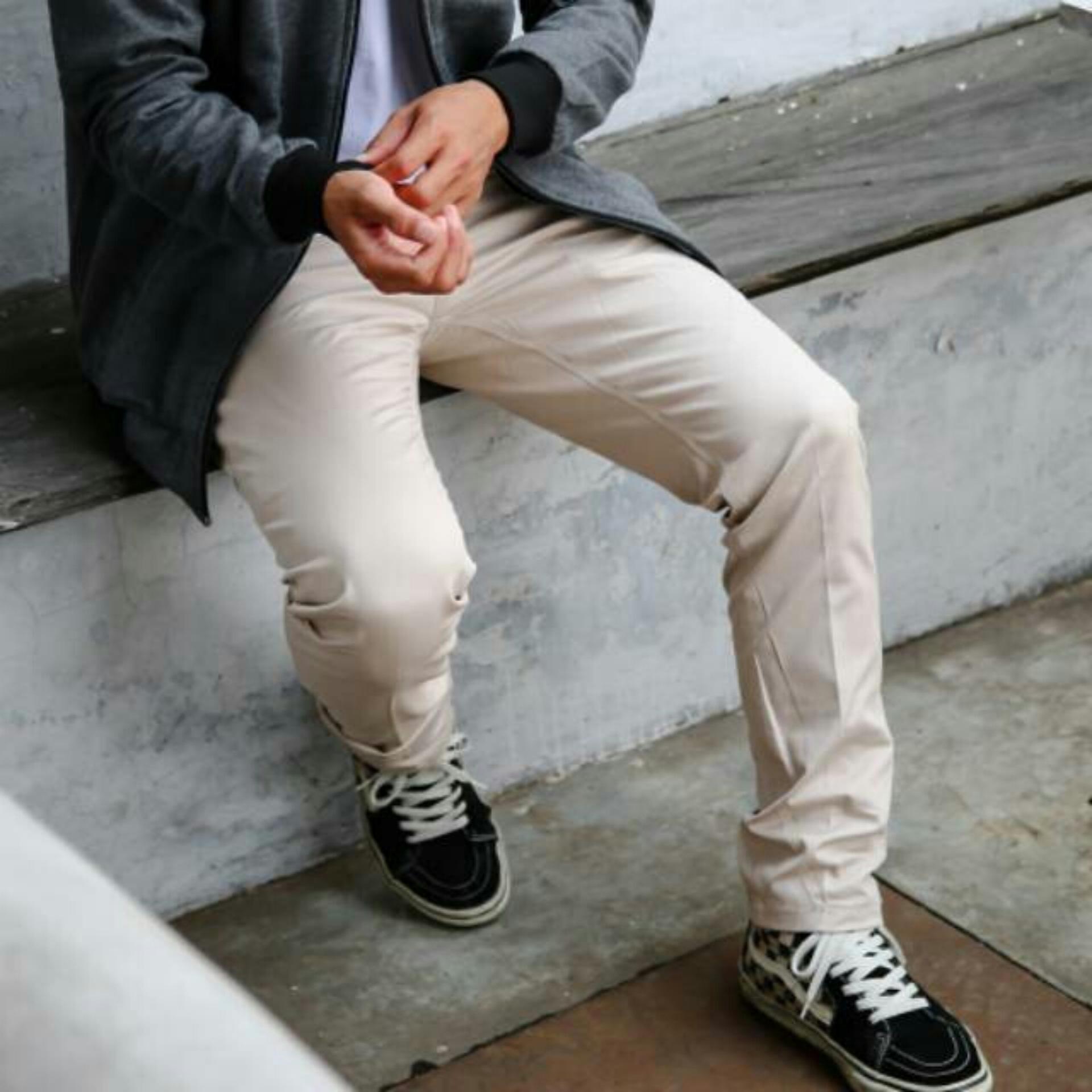 R.S. celana Chino pria bigsize / celana Chino pria ukuran besar