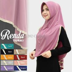 Sale Gamis Hijab Renda Turki Pad Antem