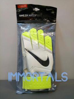 Gambar Sarung Tangan Kiper Original Nike Goalkeeper Gloves White
