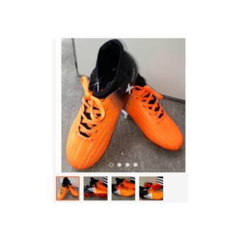 Gambar Sepatu Bola Techfit Anak Orange