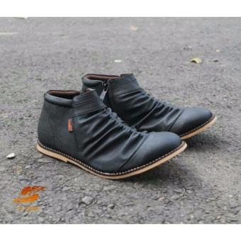 Gambar SEPATU CASUAL PRIA D ISLAND ( HITAM )