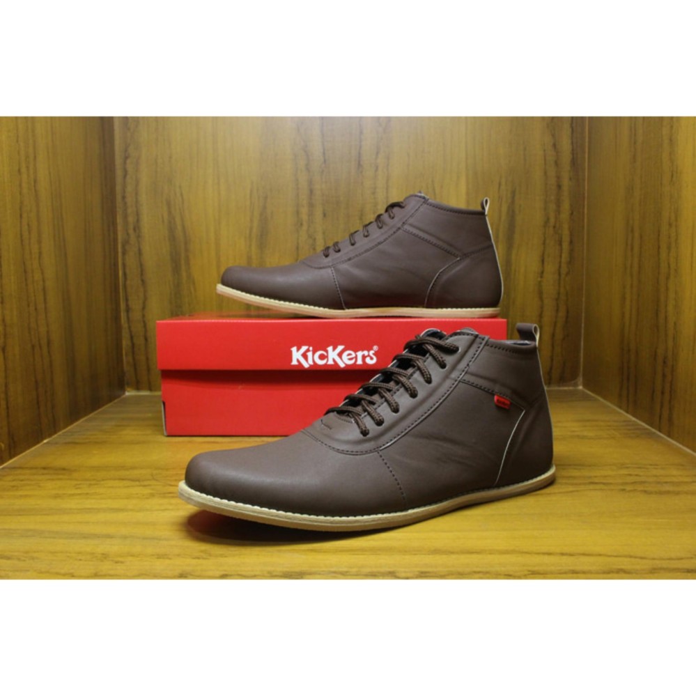 Sepatu Icon Brodo Semi Formal Boots Pria Gwen ( Kickers,)