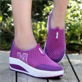 Jual SEPATU  KETS M JALA UNGU VIOLET SLIP ON MURAH  MERIAH  